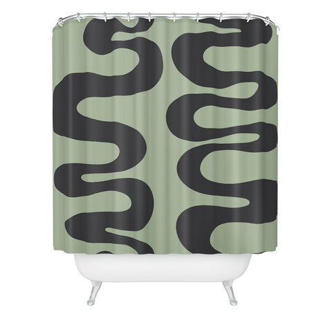 Camilla Foss Brook Shower Curtain