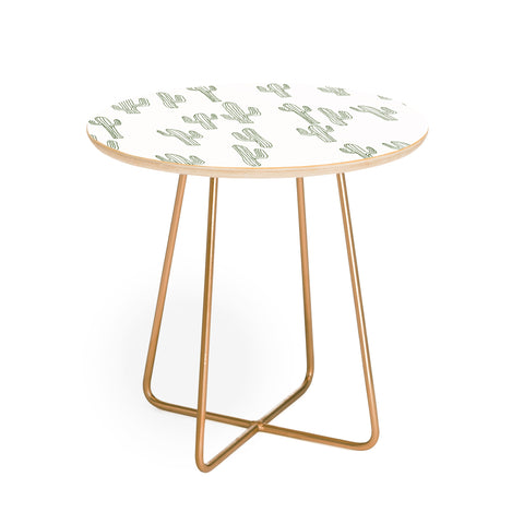Camilla Foss Cactus only Round Side Table