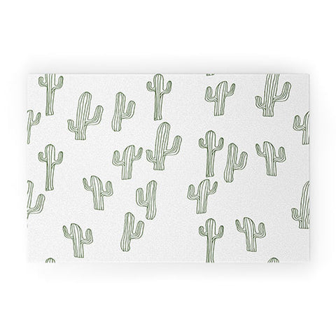 Camilla Foss Cactus only Welcome Mat