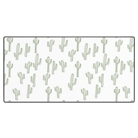 Camilla Foss Cactus only Desk Mat