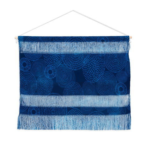 Camilla Foss Circles In Blue I Wall Hanging Landscape