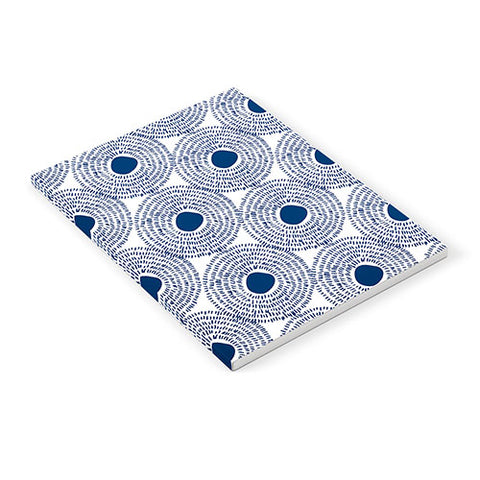 Camilla Foss Circles In Blue II Notebook