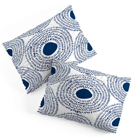 Camilla Foss Circles In Blue II Pillow Shams