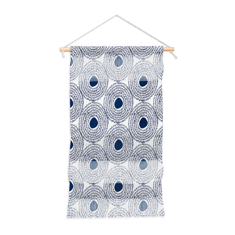 Camilla Foss Circles In Blue II Wall Hanging Portrait