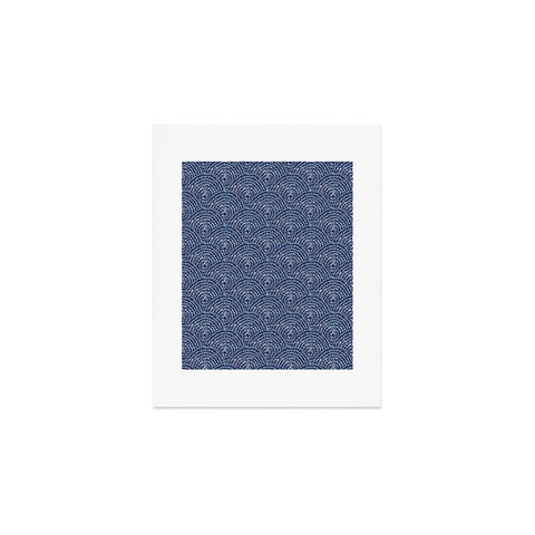 Camilla Foss Circles in Blue III Art Print