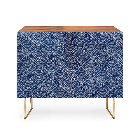 Camilla Foss Circles in Blue III Credenza