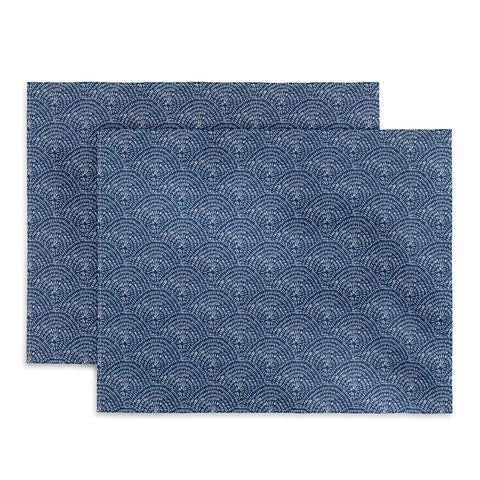Camilla Foss Circles in Blue III Placemat