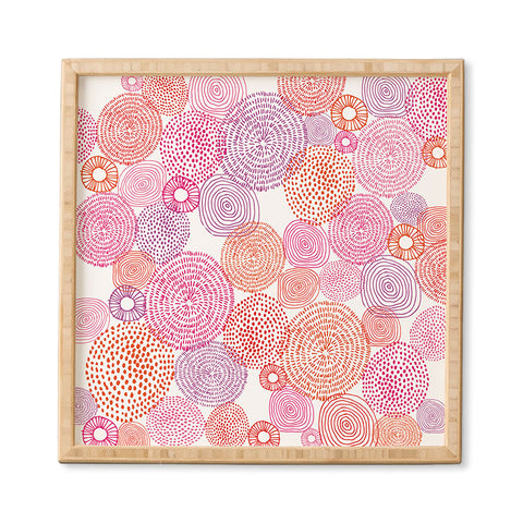 Camilla Foss Circles In Colours I Framed Wall Art