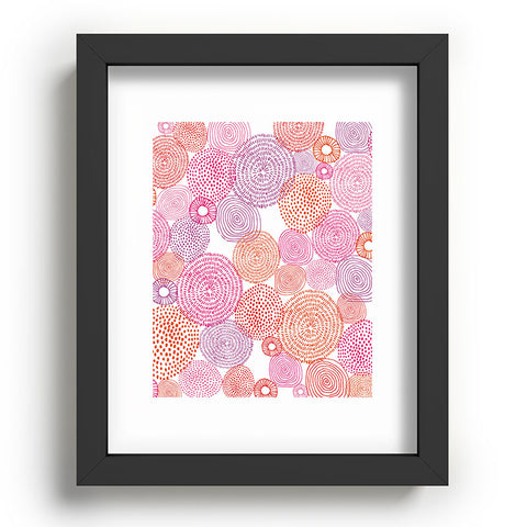 Camilla Foss Circles In Colours I Recessed Framing Rectangle