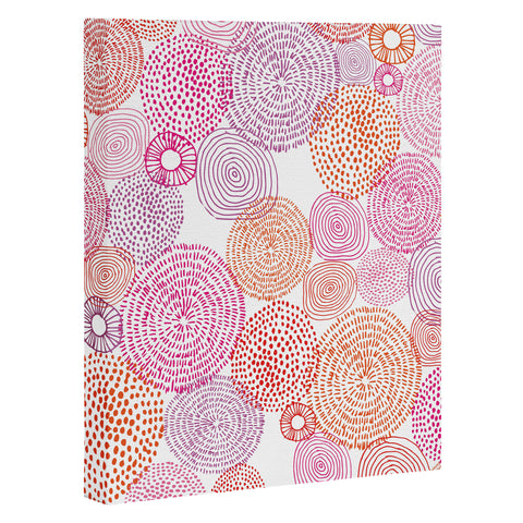 Camilla Foss Circles In Colours I Art Canvas