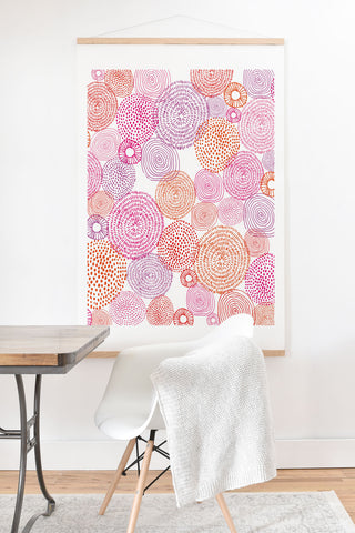 Camilla Foss Circles In Colours I Art Print And Hanger