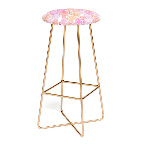 Camilla Foss Circles In Colours I Bar Stool