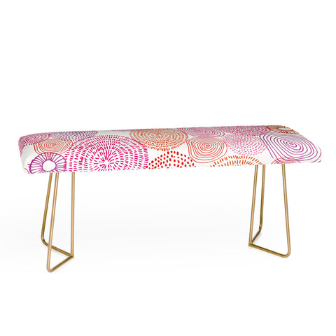 Camilla Foss Circles In Colours I Bench