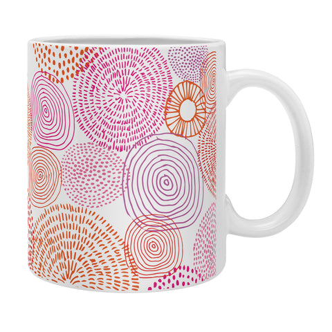 Camilla Foss Circles In Colours I Coffee Mug