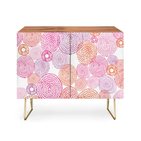 Camilla Foss Circles In Colours I Credenza