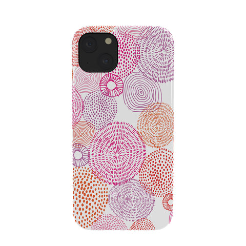 Camilla Foss Circles In Colours I Phone Case