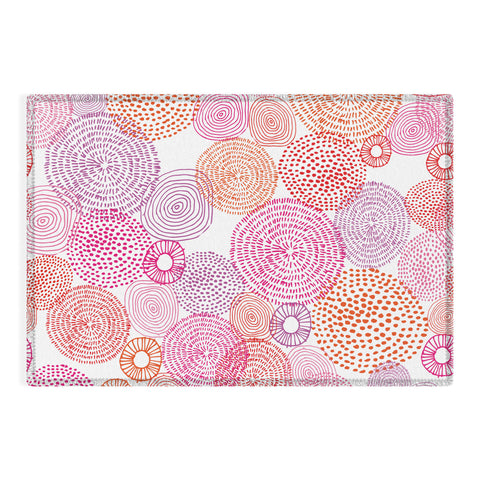 Camilla Foss Circles In Colours I Outdoor Rug