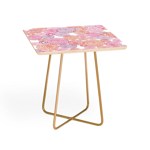 Camilla Foss Circles In Colours I Side Table