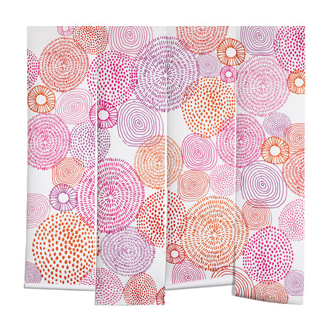 Camilla Foss Circles In Colours I Wall Mural