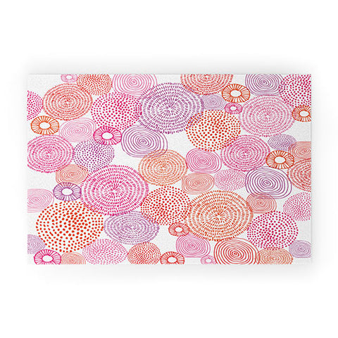 Camilla Foss Circles In Colours I Welcome Mat