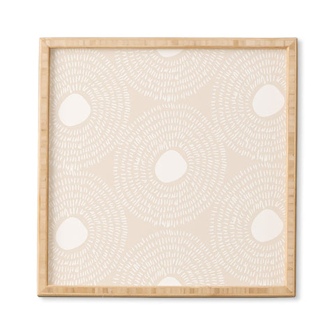 Camilla Foss Circles in Light Pink II Framed Wall Art