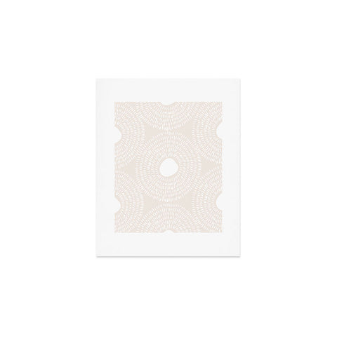 Camilla Foss Circles in Light Pink II Art Print