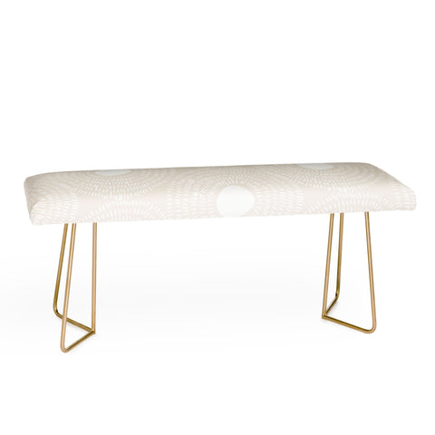 Camilla Foss Circles in Light Pink II Bench