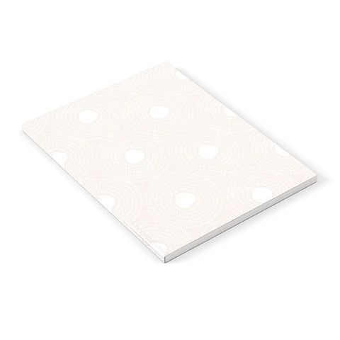 Camilla Foss Circles in Light Pink II Notebook