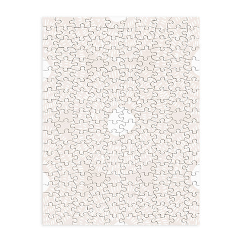 Camilla Foss Circles in Light Pink II Puzzle