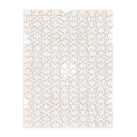 Camilla Foss Circles in Light Pink II Puzzle