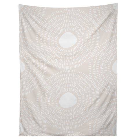 Camilla Foss Circles in Light Pink II Tapestry