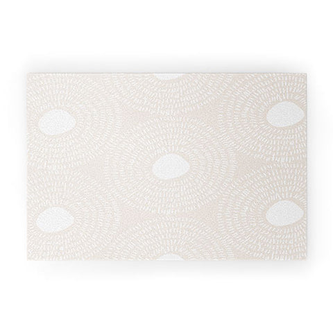 Camilla Foss Circles in Light Pink II Welcome Mat