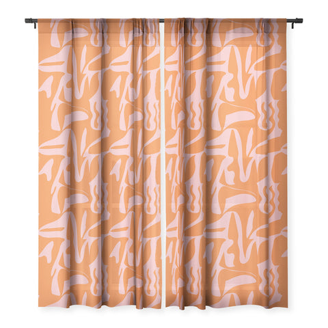 Camilla Foss Creek Sheer Window Curtain