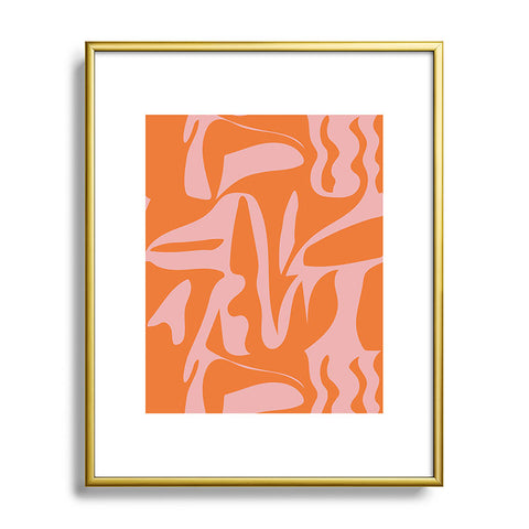 Camilla Foss Creek Metal Framed Art Print