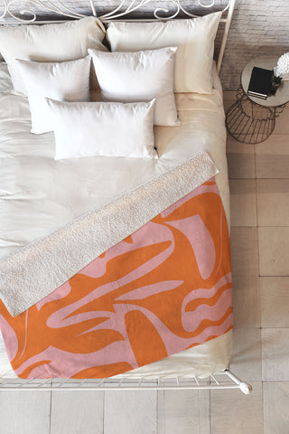 Camilla Foss Creek Fleece Throw Blanket