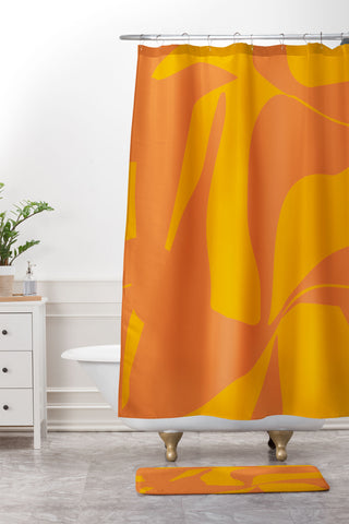 Camilla Foss Delta Shower Curtain And Mat