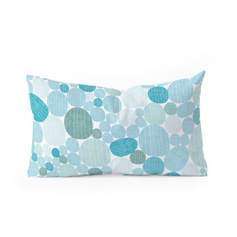 Camilla Foss Eggs I Oblong Throw Pillow