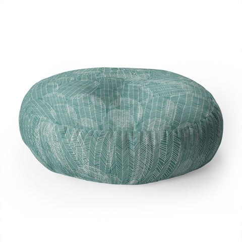 Camilla Foss Eggs II Floor Pillow Round