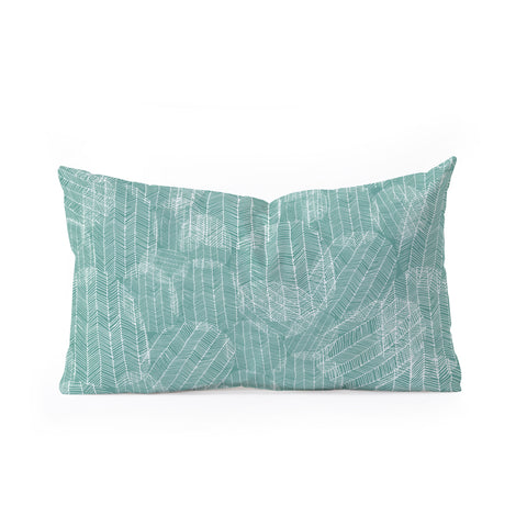 Camilla Foss Eggs II Oblong Throw Pillow