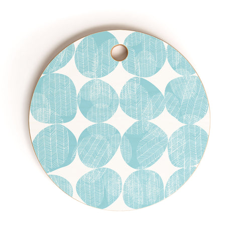 Camilla Foss Eggs III Cutting Board Round