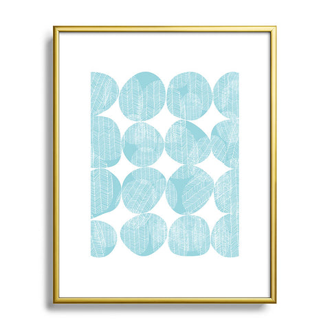 Camilla Foss Eggs III Metal Framed Art Print