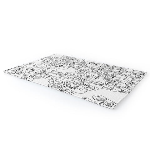 Camilla Foss Faces Area Rug