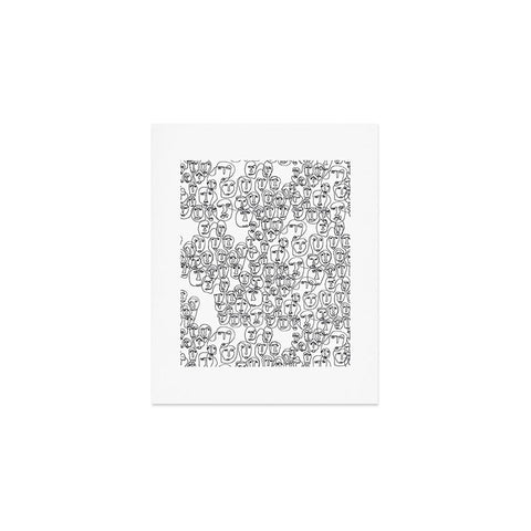 Camilla Foss Faces Art Print