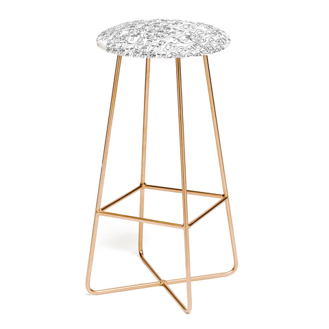 Camilla Foss Faces Bar Stool