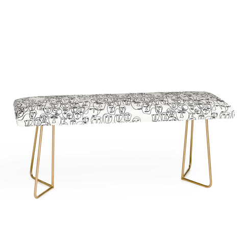 Camilla Foss Faces Bench