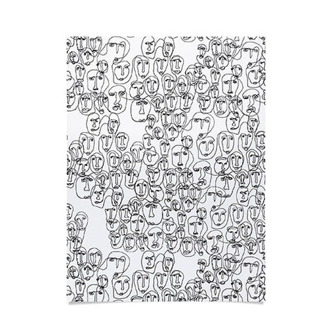 Camilla Foss Faces Poster