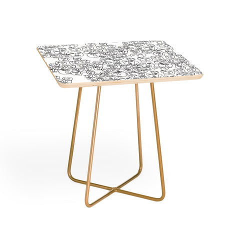 Camilla Foss Faces Side Table