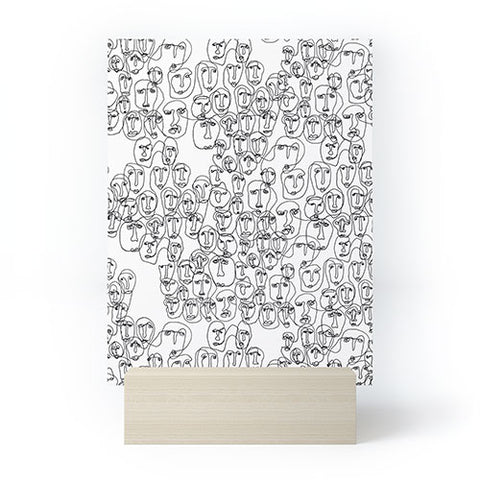 Camilla Foss Faces Mini Art Print