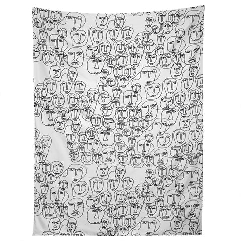 Camilla Foss Faces Tapestry