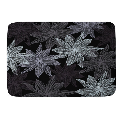 Camilla Foss Flowers Fantasy I Memory Foam Bath Mat